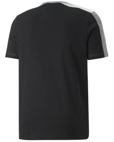 Мъжка тениска Puma - Essentials+ Block , черна/сива - 2
