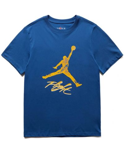 Мъжка тениска Nike - Jordan Jumpma тъмносиня - 1