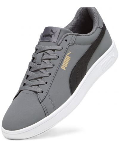 Мъжки обувки Puma - Smash 3.0 Buck, сиви - 4