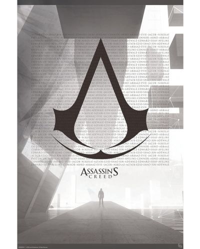 Макси плакат GB eye Games: Assassin's Creed - Crest & Animus - 1