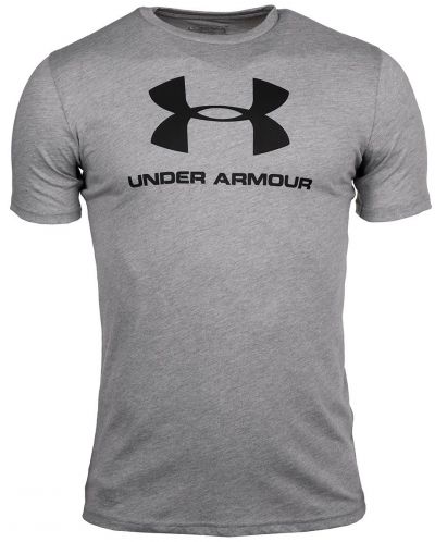 Мъжка тениска Under Armour - Sportstyle Logo , сива - 1