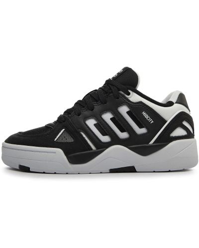 Мъжки обувки Adidas - Midcity Low , черни/бели - 2