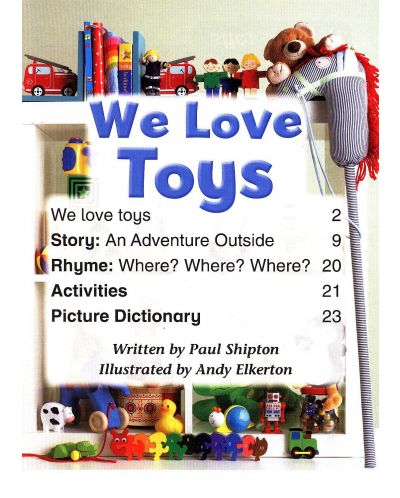 Macmillan Children's Readers: We Love Toys (ниво level 1) - 3