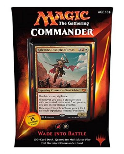 Magic the Gathering TCG - Commander Deck 2015 - Wade into Battle (Red/Yellow)