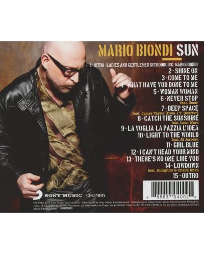 Mario Biondi - Sun (CD) - 2