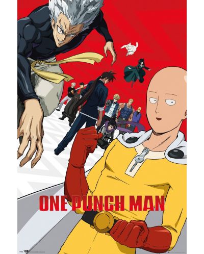 Макси плакат GB eye Animation: One Punch Man - Key Art - 1