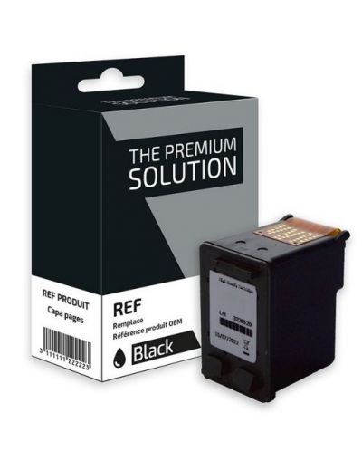 Мастилница заместител The Premium Solution - C6656A, за HP, черен - 1