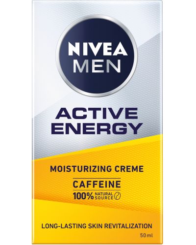 Nivea Men Мъжки крем за лице Active Energy, 50 ml - 3
