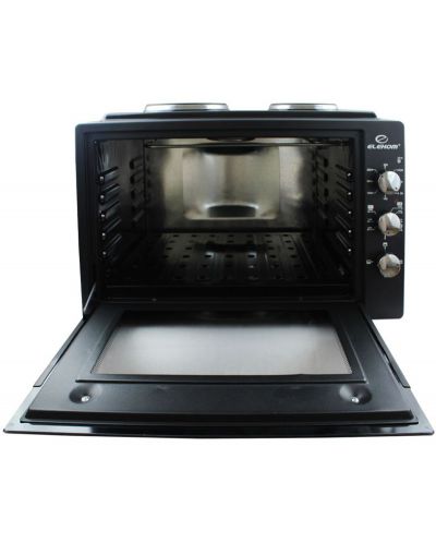Малка готварска печка Elekom - EK 7005 OV, 1500W, 60 l, черна - 3