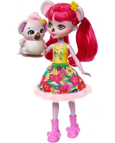 Кукличка и животинче Enchantimals от Mattel – Карина с коалата Деб - 2