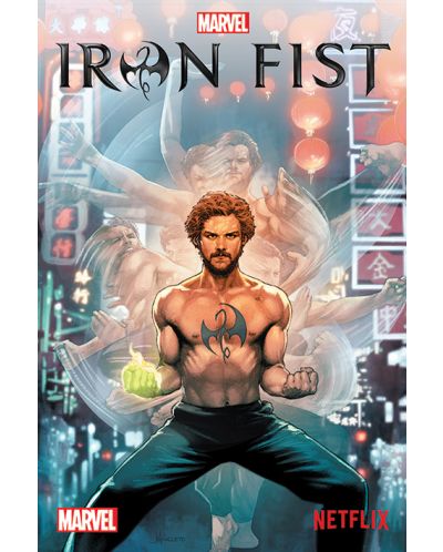 Макси плакат Pyramid - Iron Fist (Comic) - 1