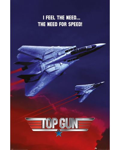 Макси плакат Pyramid Movies: Top Gun - The Need For Speed - 1