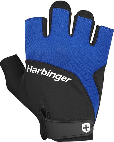 Мъжки ръкавици Harbinger - Training Grip 2.0 , сини - 1