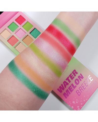 Makeup Revolution Палитра сенки Watermelon Breeze, 9 цвята - 4