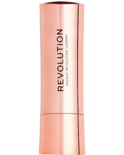 Makeup Revolution Satin Kiss Червило за устни Rose Muted Red, 3.5 g - 2