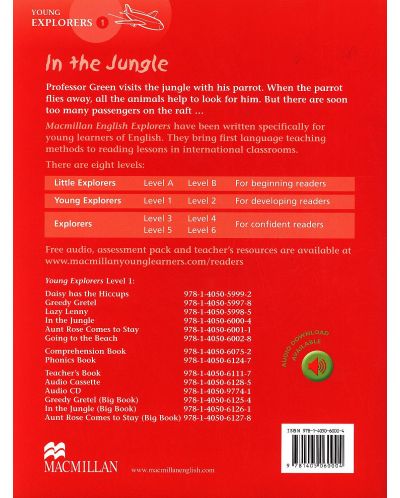 Macmillan Explorers Phonics: In the Jungle (ниво Young Explorer's 1) - 2