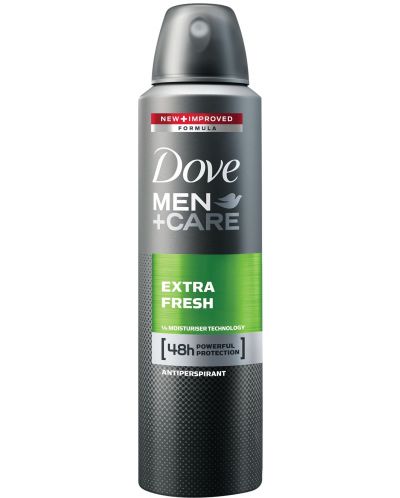 Dove Men+Care Спрей дезодорант Extra Fresh, 150 ml - 1