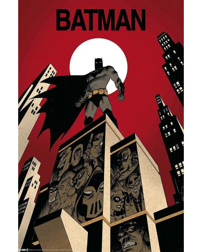 Макси плакат ABYstyle DC Comics: Batman - Batman - 1