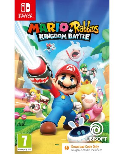 Mario & Rabbids: Kingdom Battle - Код в кутия (Nintendo Switch) - 1