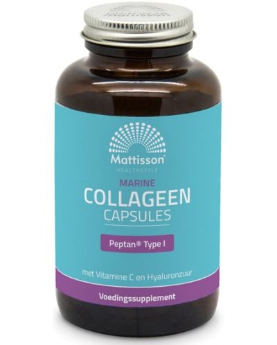 Marine Collagen Peptan Type I, 180 капсули, Mattisson Healthstyle - 1