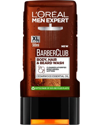 L'Oréal Men Expert Душ гел Barber Club, 300 ml - 1