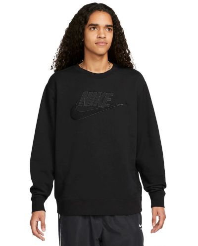 Мъжка блуза Nike - Club Fleece+, черна - 2