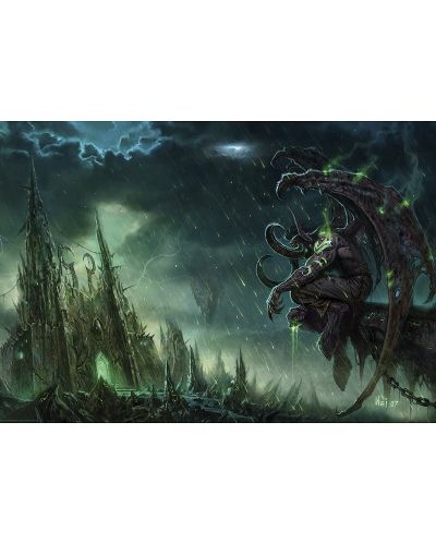 Макси плакат ABYstyle Games: World of Warcraft - Illidan Stormrage - 1
