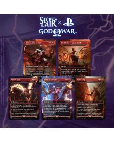 Magic the Gathering: Secret Lair x God of War: Greek (Non-Foil