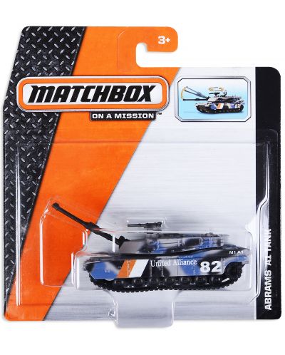 Танк Mattel Matchbox - Abrahams A1 - 1