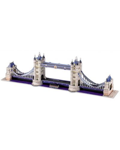 3D Пъзел Cubic Fun от 120 части - Tower Bridge - 1