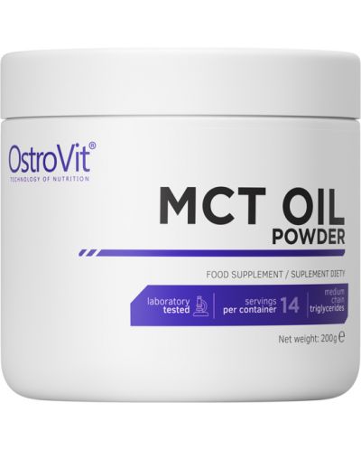 MCT Oil Powder, 200 g, OstroVit - 1