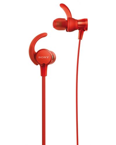 Слушалки Sony MDR-510AS - червени - 1