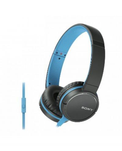 Слушалки Sony MDR-ZX660AP - сини - 1