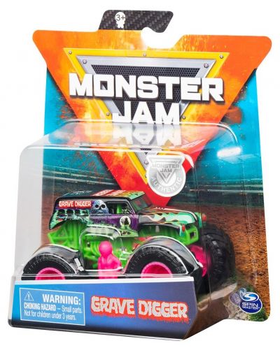 Метална играчка Monster Jam - Бъги, с фигурка, асортимент - 2