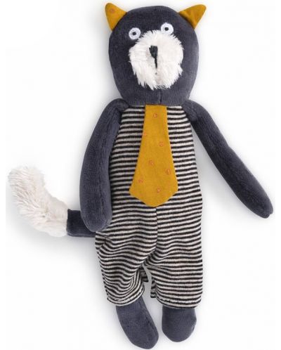 Мека играчка Moulin Roty Les Moustaches - Котето Алфонс