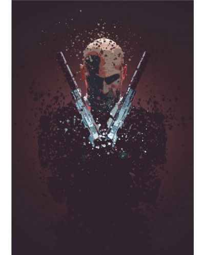 Метален постер Displate Games: Hitman - Agent 47 - 1