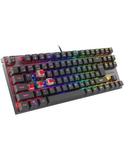Механична клавиатура Genesis - Thor 303 TKL, Outemu Red, RGB, черна - 3