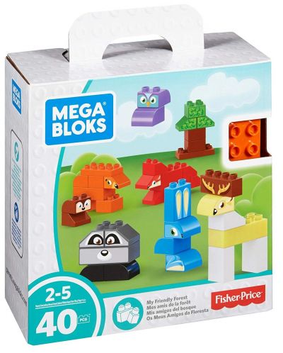 Конструктор Fisher Price Mega Bloks - My Friendly Forest - 1