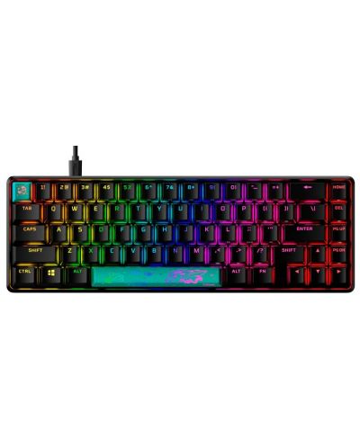 Механична клавиатура HyperX - Alloy Origins 65, Red, RGB, черна - 1