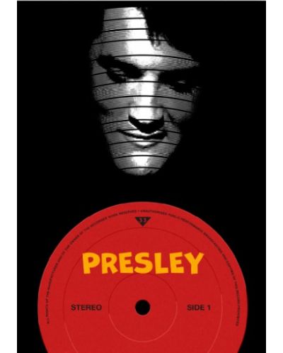 Метален постер Displate Music: Elvis - Presley - 1