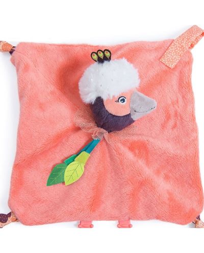 Мека играчка Moulin Roty Dans la jungle - Кърпичка Птица Paloma
