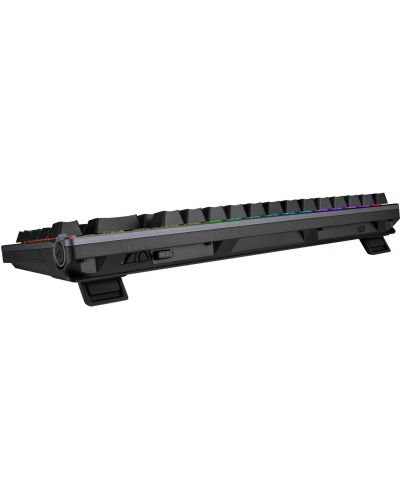 Механична клавиатура ASUS - ROG Azoth, безжична, NX Red, RGB, сива - 7
