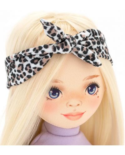 Мека кукла Orange Toys Sweet Sisters - Мия с лилав анцуг, 32 cm - 5