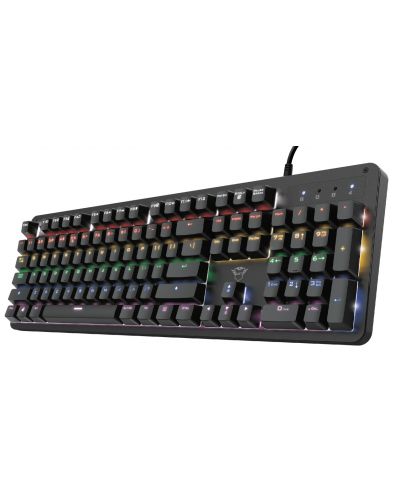 Механична клавиатура Trust - GXT1863 Thaz, Red, RGB, черна - 2