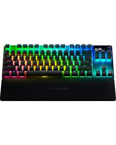 Механична клавиатура SteelSeries - Apex Pro TKL WL 2023 US, OmniPoint, черна - 1