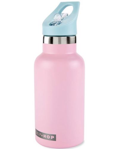 Метална бутилка Skip Hop - Pink, 380 ml - 1