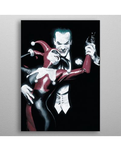 Метален постер Displate - DC Comics: Joker and Harley - 3