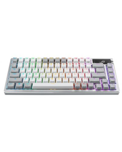 Механична клавиатура ASUS - ROG AZOTH, безжична, NX Snow, RGB, бяла - 4