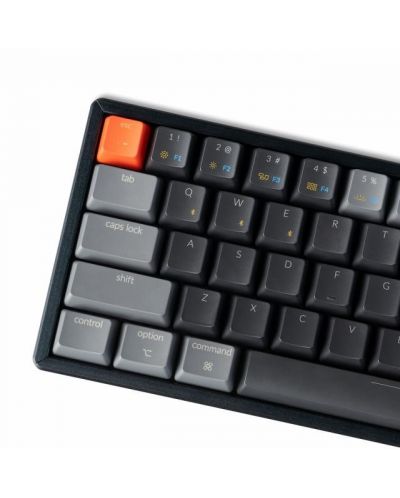 Механична клавиатура Keychron - K12 H-S, Gateron Brown, RGB, черна - 4