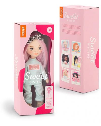 Мека кукла Orange Toys Sweet Sisters - Били с ментов анцуг, 32 cm - 2